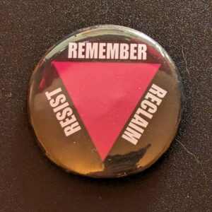 Remember • Resist • Reclaim Button